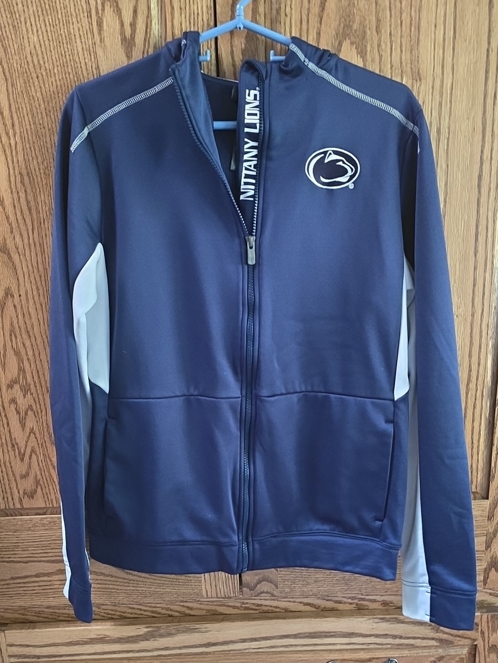 Penn State Nittany Lions Navy Full-Zip Hoodie Jacket XL